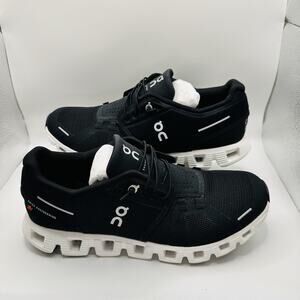 Size 9 - On Running Womens Cloud 5 Black Running Shoes Sneakers Black